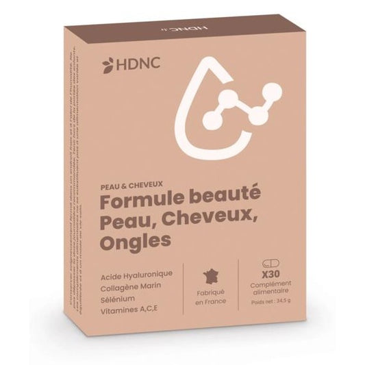 Formule Beauté Peau Ongles Cheveux - 30 Comprimés - HDNC