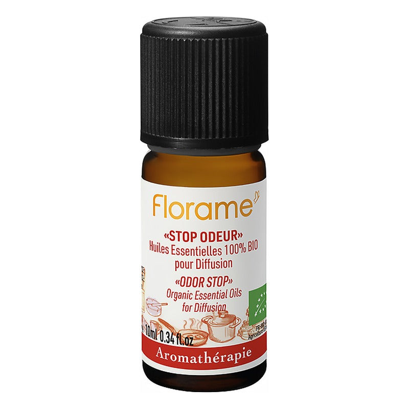 Mélange Huiles Essentielles Stop Odeu - 10 ml - Bio - Florame