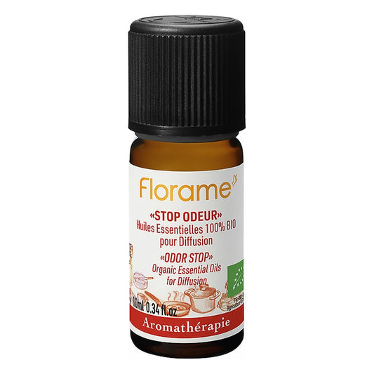 Mélange Huiles Essentielles Stop Odeu - 10 ml - Bio - Florame