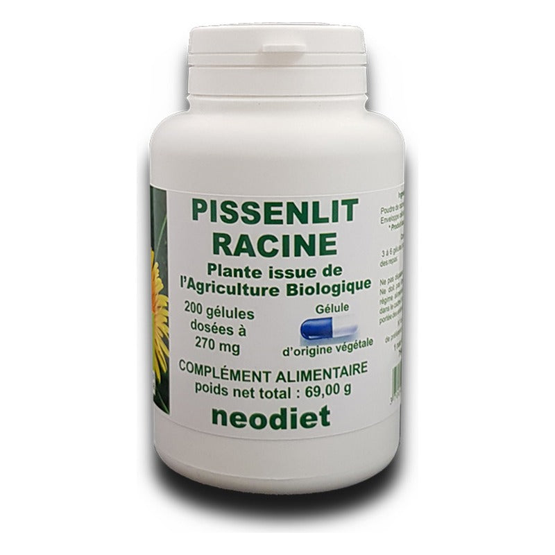 Pissenlit Racine 270 mg - 200 Gélules - Bio - Vital Osmose