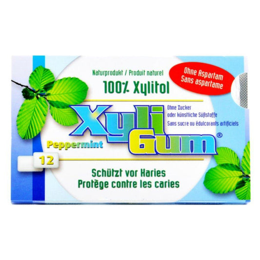 Chewing-Gum Menthe Poivrée - 17 g - Xyli Gum