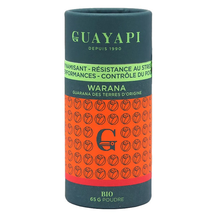 Warana (Guarana des Terres) - 65 g de Poudre - Bio - Guayapi