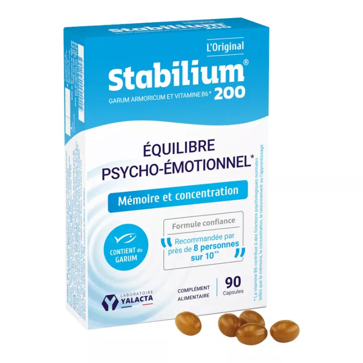 Stabilium 200 - 30 capsules - Yalacta