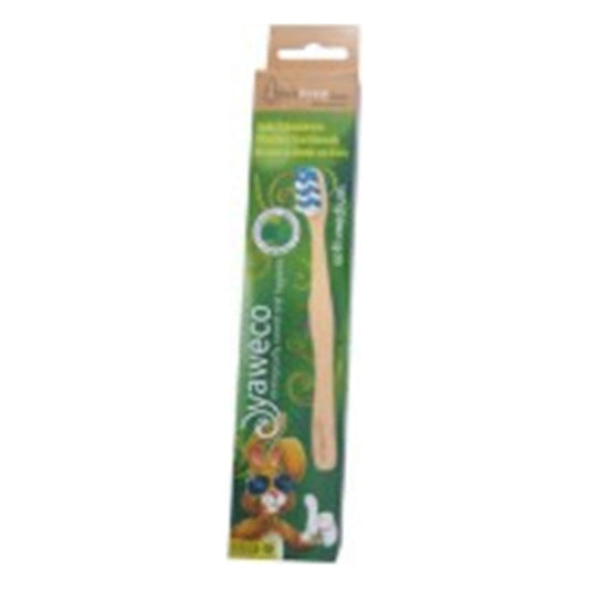 Brosse Dents Bois pour Enfant - 1 Pièce - Yaweco
