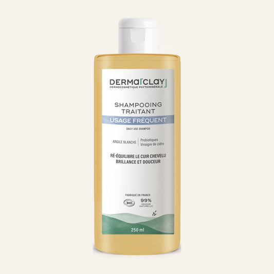 Shampooing Ré-Équilibrant aux Probiotiques - Bio - Dermaclay - 250 ml