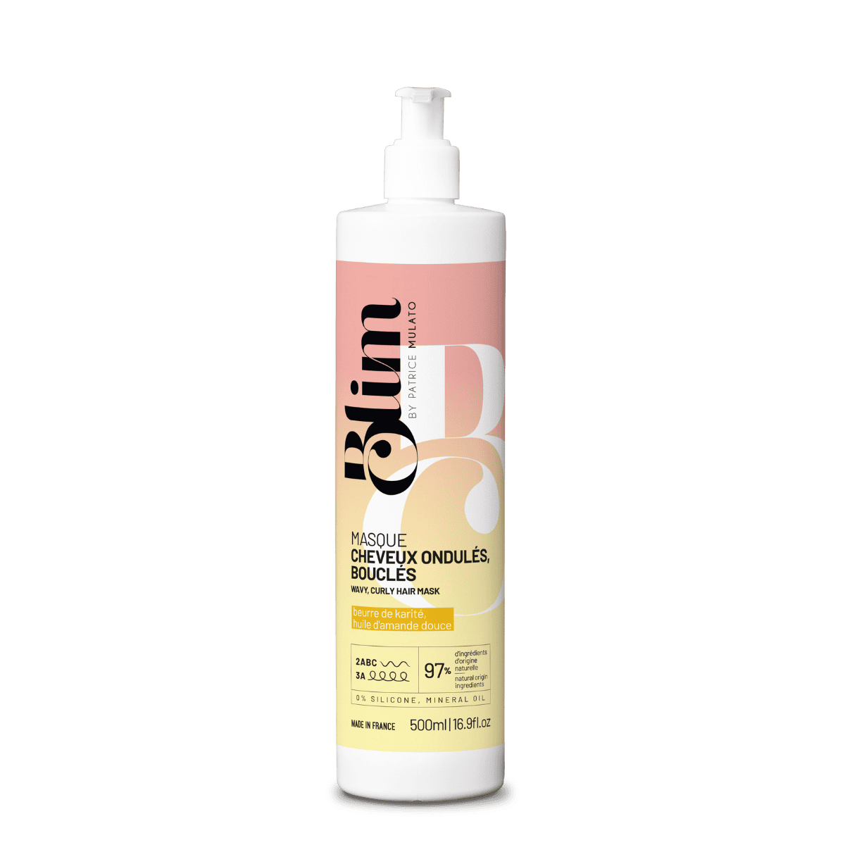Blim Masque Cheveux Ondulés Bouclés - Mulato - 200 ml