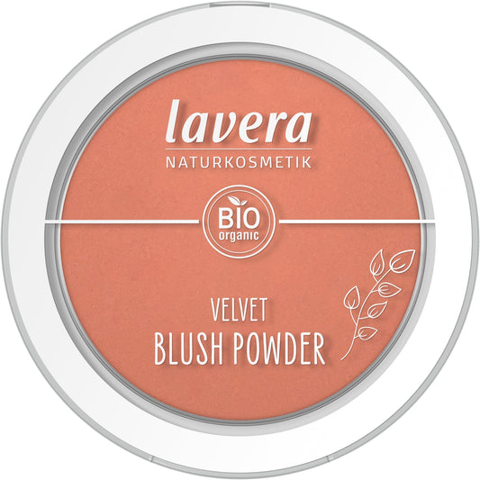Velvet Blush Powder - 5 g - Lavera - Rosy Peach 01
