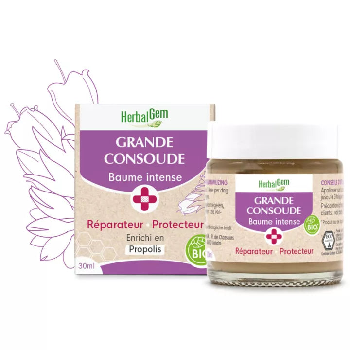 Baume Intense Grande Consoude - 30 ml - Bio - Herbalgem