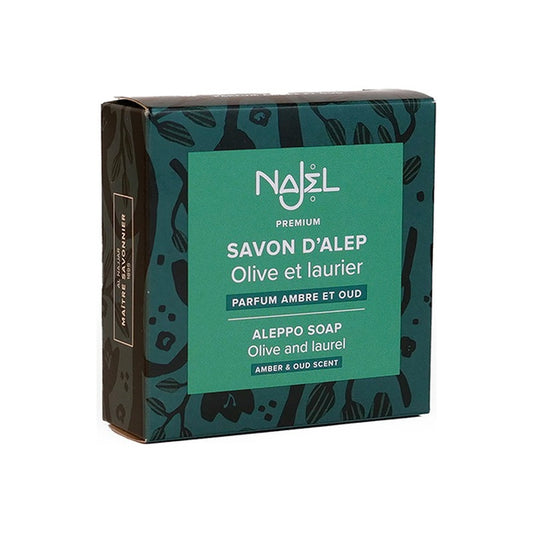 Savon d'Alep - Ambre et Oud - Etuis 150 g - Najel