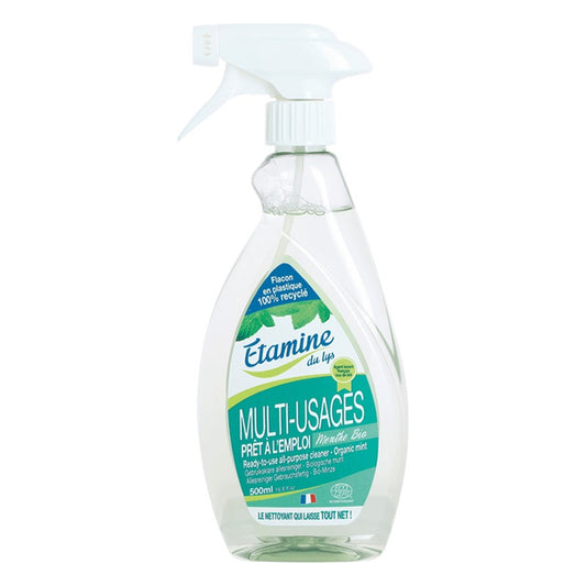 Spray Multi-Usages Prêt à l'Emploi - 500 ml - Ecodétergent - Etamine du Lys