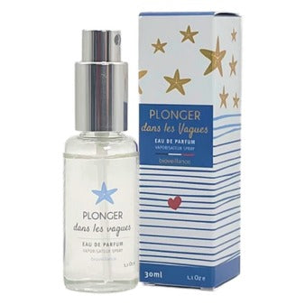 Eau de Parfum Plonger dans les Vagues - Marin, Touche de Romarin - Bio - Bioveillance - Vaporisateur 30 ml