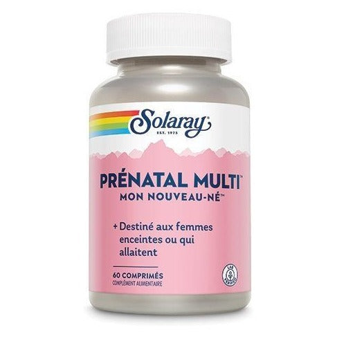 Prénatal Multi - 60 Comprimés - Solaray