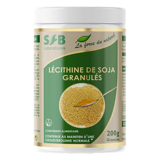 Lecithine de Soja Granulés - 200 g - SFB Laboratoires