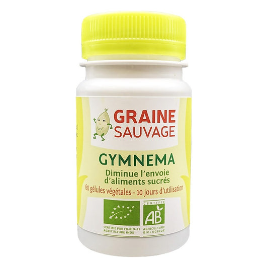 Gymnema en Gélules - 60 Gélules Végétales - Graine Sauvage