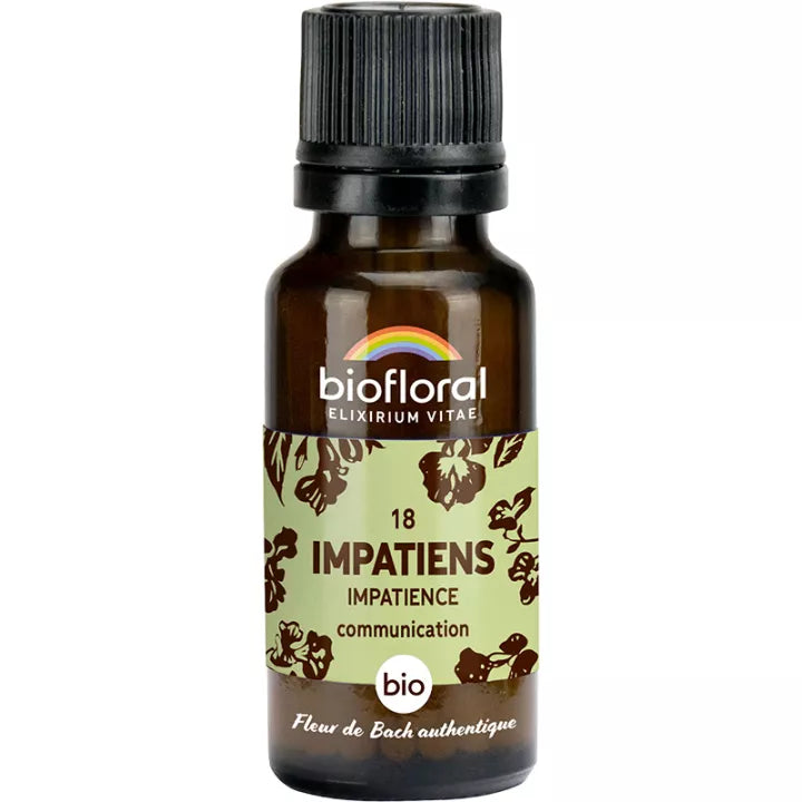 Fleur de Bach - Impatiens (Impatiente) - Bio - 19,5 g - Biolfloral