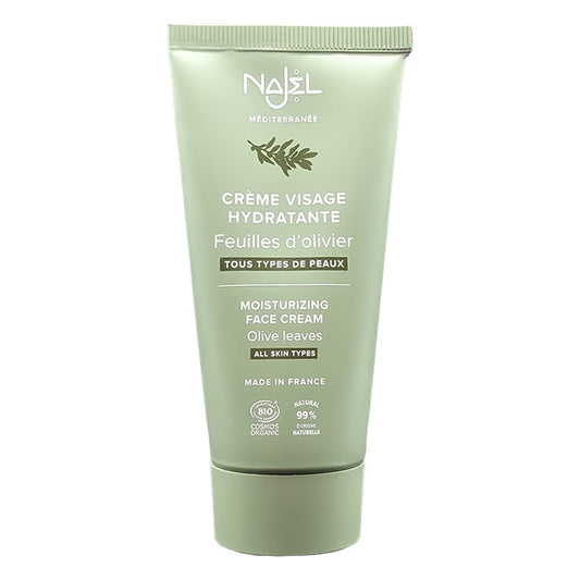 Crème Hydratante tout Type de Peaux - 50 ml - Cosmos Organic - Najel
