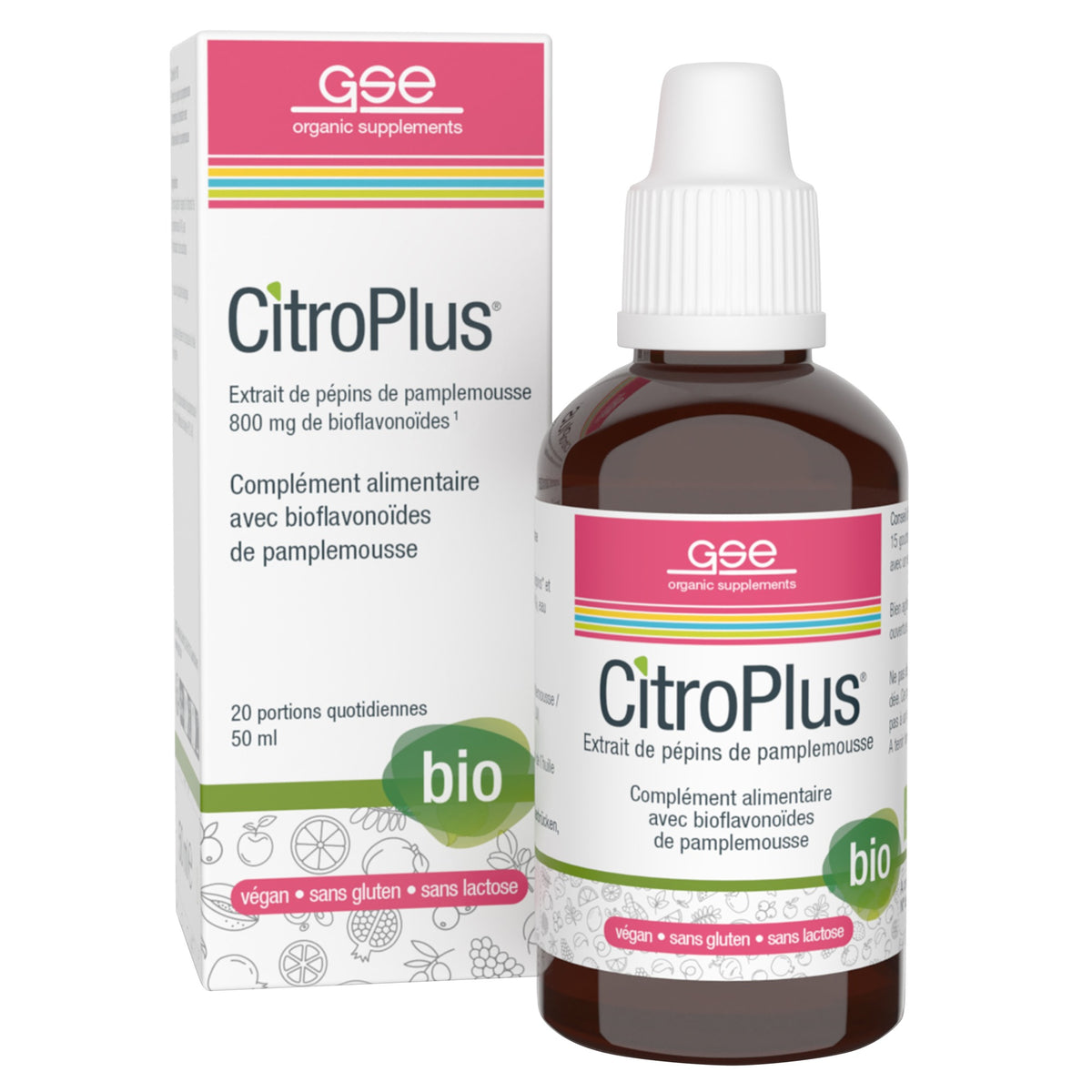 Citroplus 800 - Bio - GSE - 50 ml