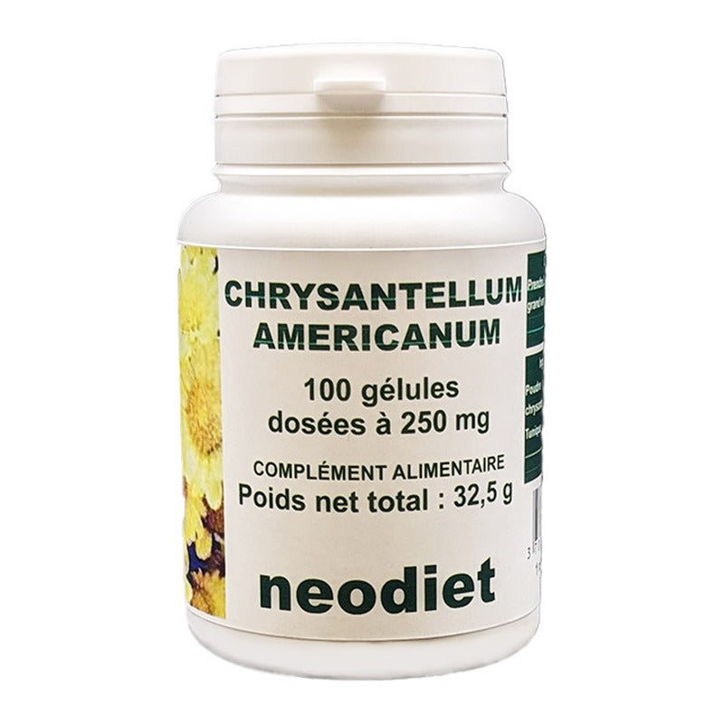 Chrysantellum Americanum 250 mg - 100 Gélules - Vital Osmose