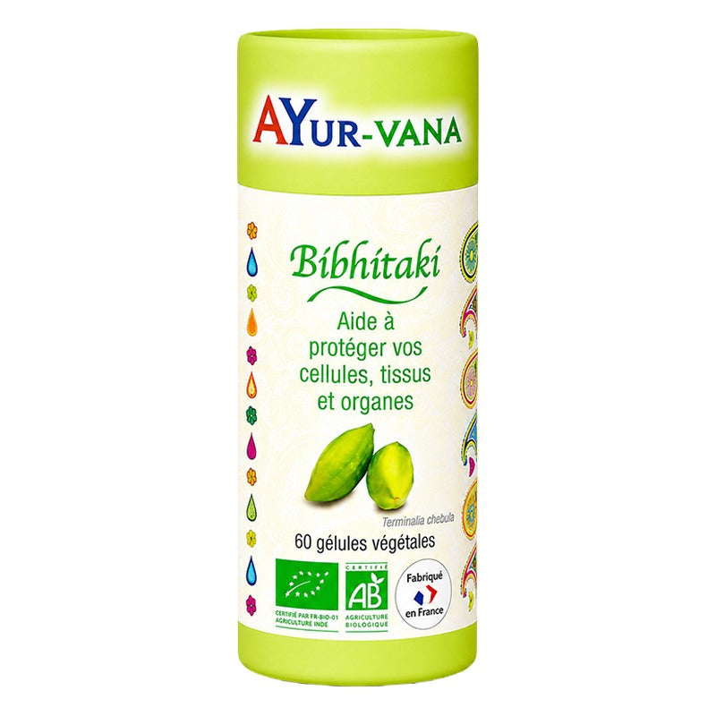 Bibhitaki - 60 Gélules Végétales - Bio - Ayur-Vana