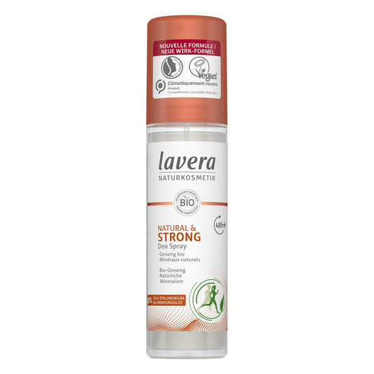 Deo Spray Natural & Strong - 75 ml - Lavera