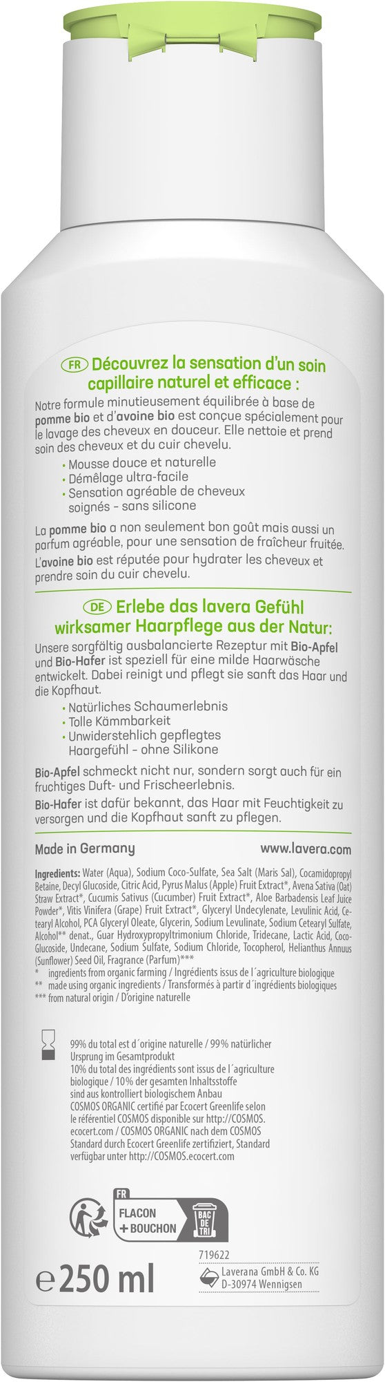 Shampooing Famille - 200 ml - Lavera