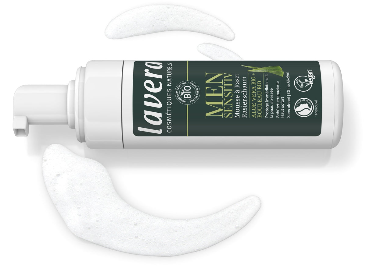 Men Sensitiv Mousse à Raser - 50 ml - Lavera