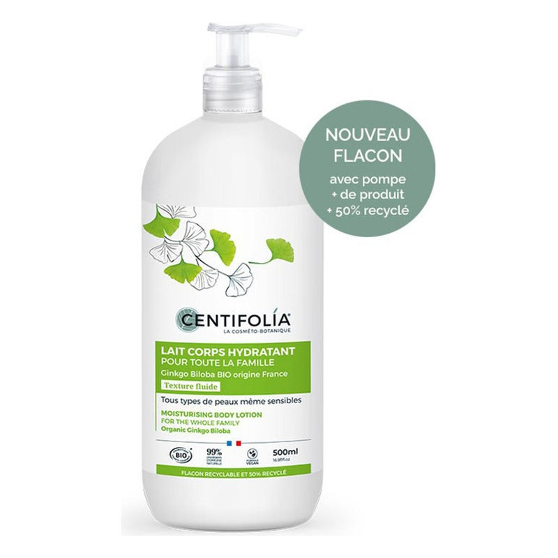 Lait Corps Hydratant - 500 ml - Cosmos Organic - Centifolia