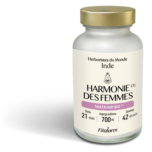 Shatavari - Harmonie des Femmes - 42 Gélules - Bio - Fitoform