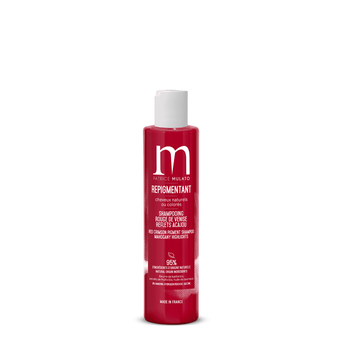 Shampooing Repigmentant - Mulato - Rouge de Venise - 200 ml
