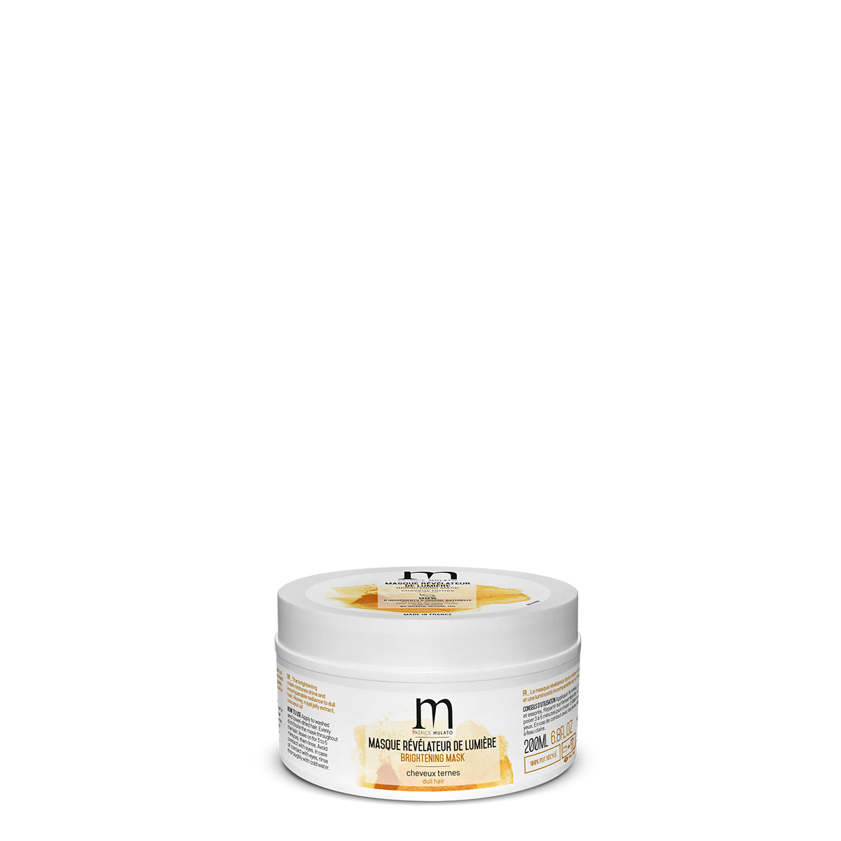 Masque Révélateur de Lumière Cheveux Ternes - 200 ml - Mulato