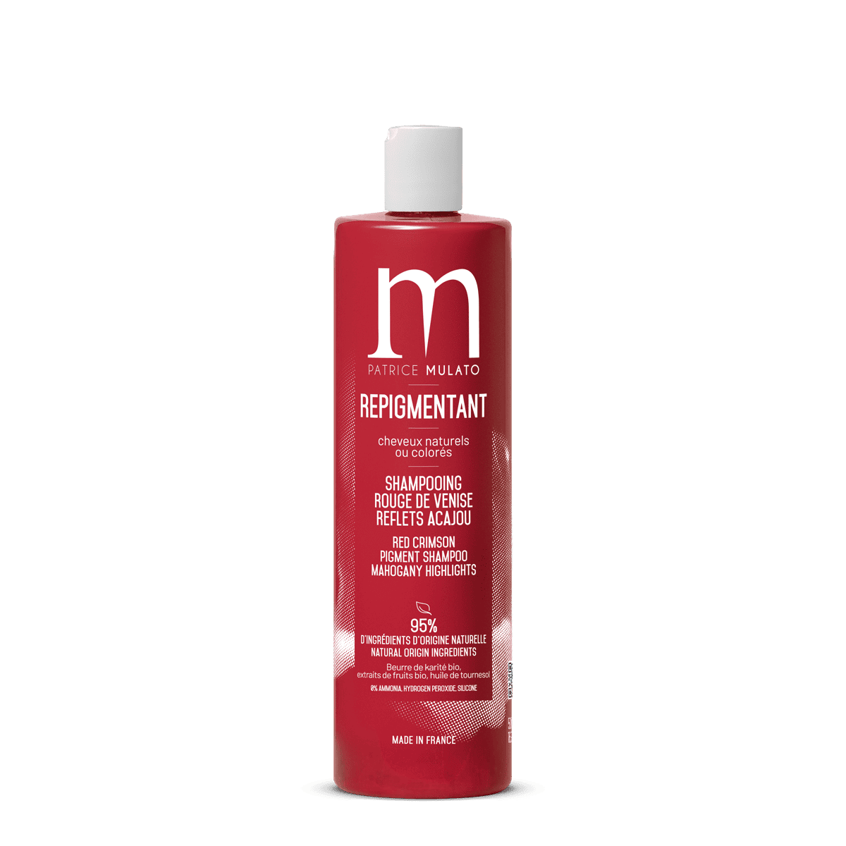 Shampooing Repigmentant - Mulato - Rouge de Venise - 500 ml