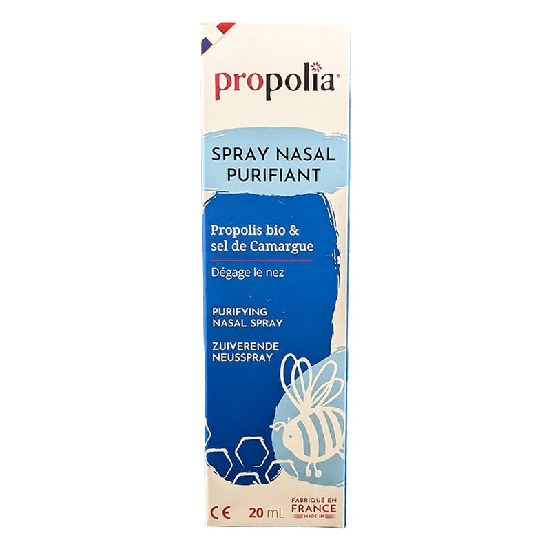 Spray Nasal Purifiant - Propolis Bio & Sel de Camargue - Flacon de 20 ml