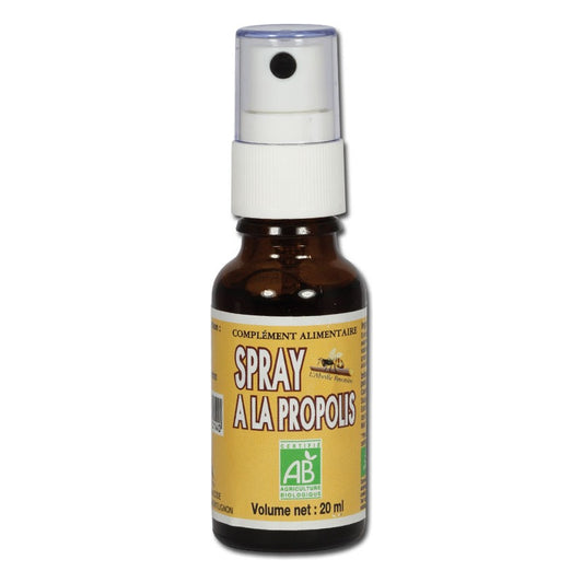 Spray à la Propolis - Flacon de 20 ml - Bio - Abeille Forestière