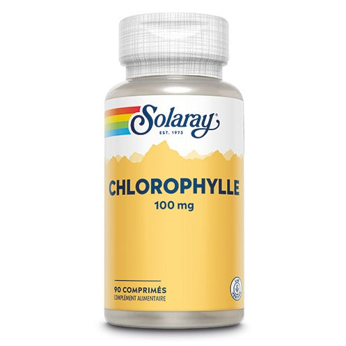 Chlorophylle - 100 mg - 90 Comprimés - Solaray