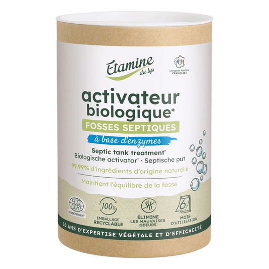 Activateur Biologique Fosse Septique - 450 g - Etamine du Lys