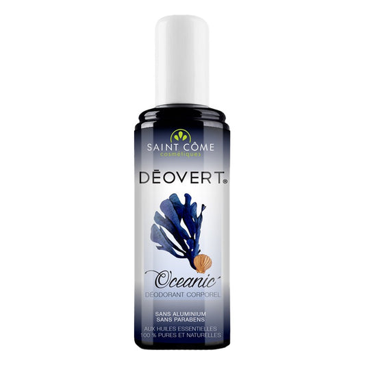 Déodorant aux Huiles Essentielles sans Sel d'Aluminium - Fraîcheur Oceanic' - 100 ml - Aromaspray