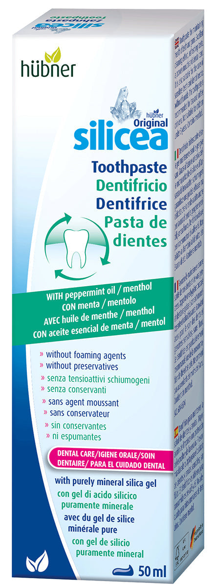 Silicea Dentifrice Menthe - 50 ml - Bio - Hübner