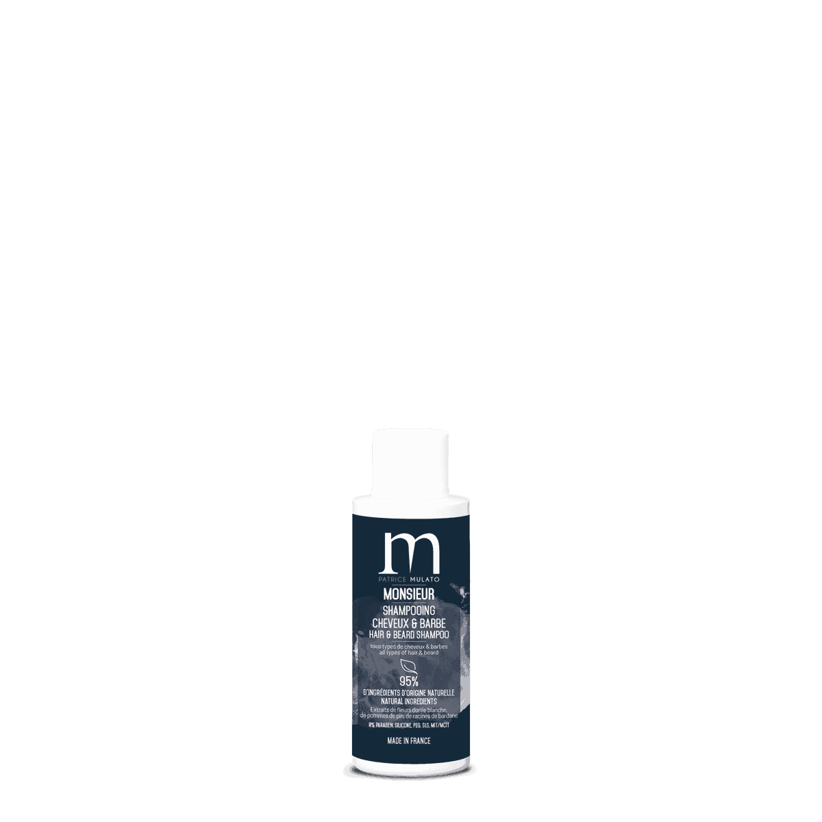 Monsieur Shampooing Cheveux et Barbe - Mulato - 50 ml