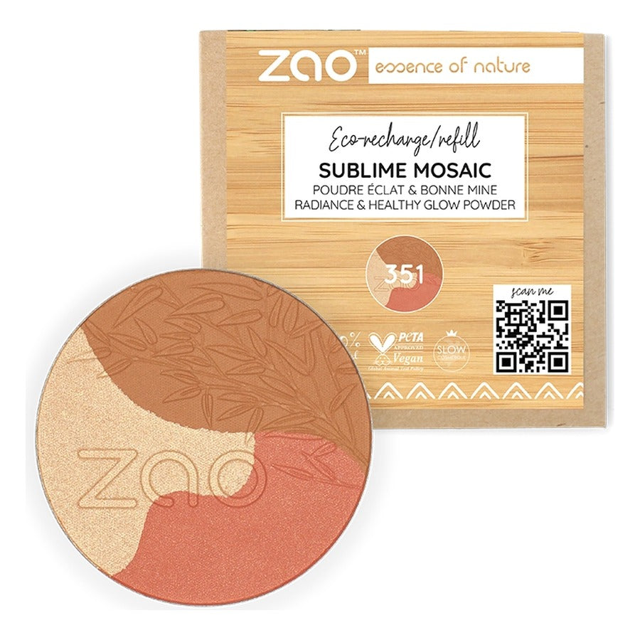 Recharge Sublime Mosaic - 8 g - Zao - 351 - Medium Doré