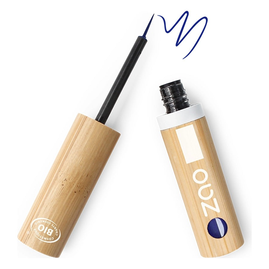 Eyeliner Pinceau - 3,8 ml - Zao - 072 - Bleu Électique