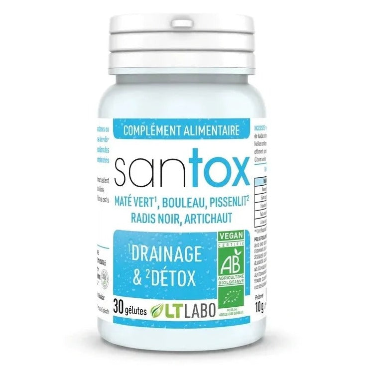 Santox - 30 Gélules Végétales - Bio - LT Laboratoire