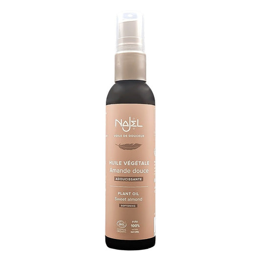 Huile d'Amande Douce - 80 ml - Cosmos Organic - Najel