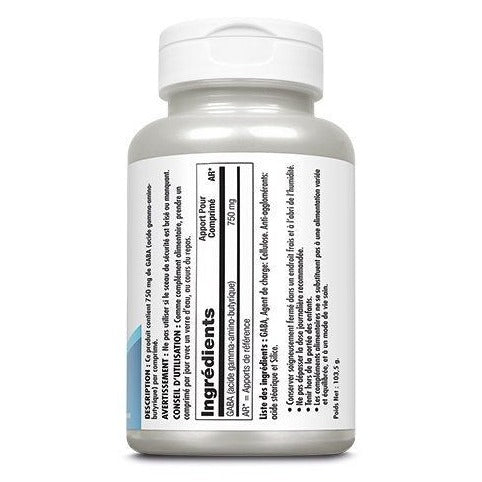 GABA - 750 mg - 90 Comprimés - KAL