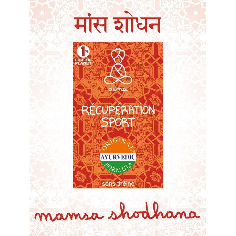 Infusion Mamsa Shodhana - Récupération Sport - 20 Sachets - Bio - Atma