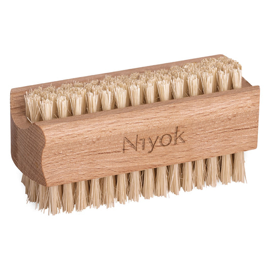 Brosse à Ongles Double Face - 1 Pièce - Bio - Niyok