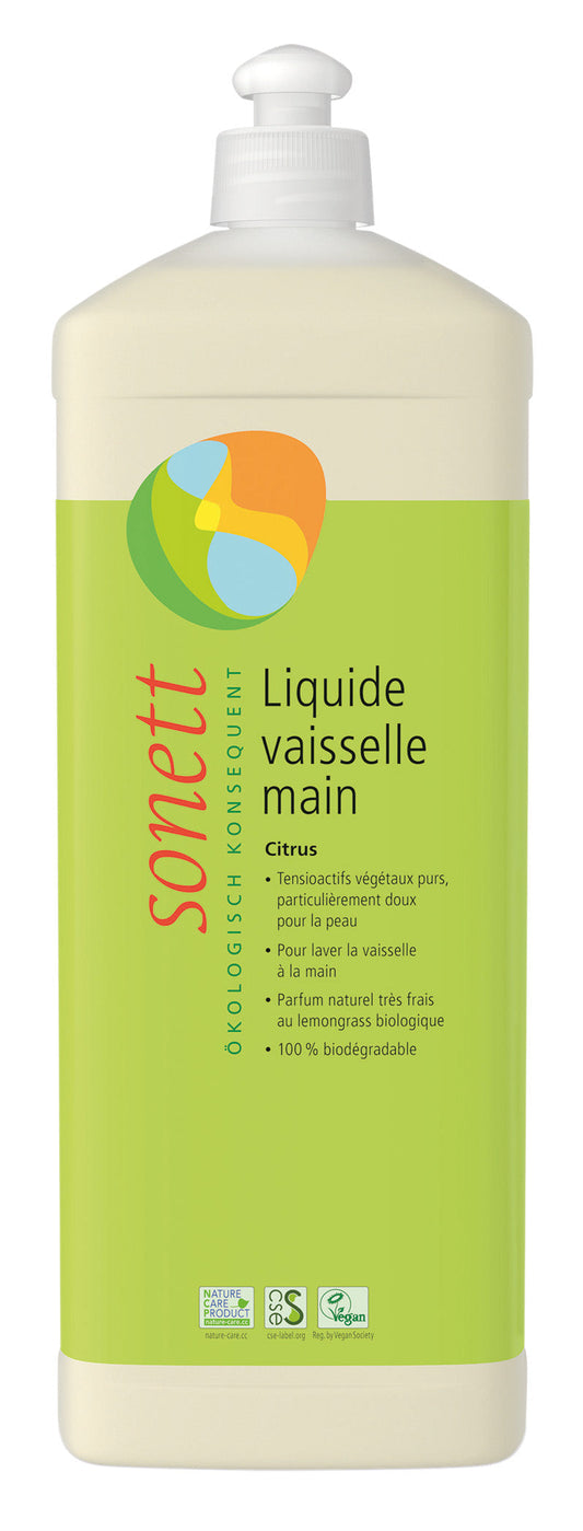 Liquide Vaisselle Main Citrus - 1 L - Bio - Sonett