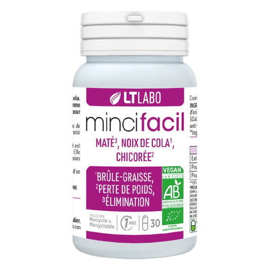 Mincifacil - 30 Gélules - Bio - LT Laboratoire