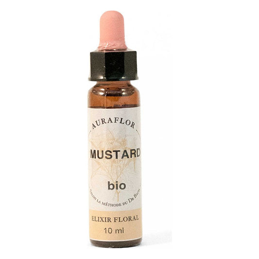 Fleurs de Bach - Moutarde - Compte-Gouttes de 10 ml - Bio - Dioter
