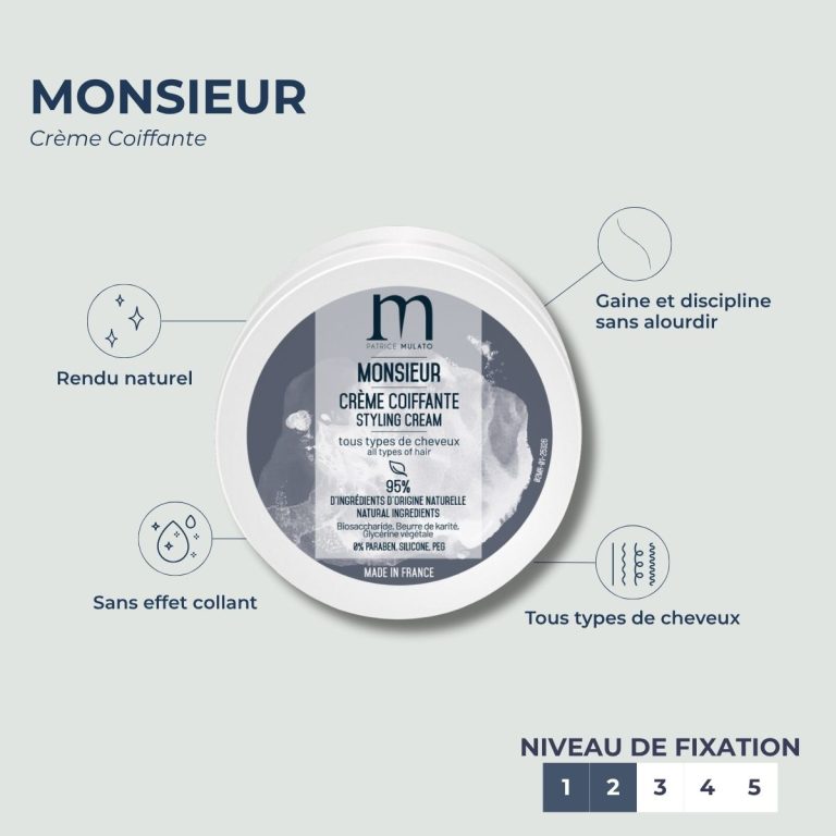 Monsieur Crème Coiffante - 50 ml - Mulato