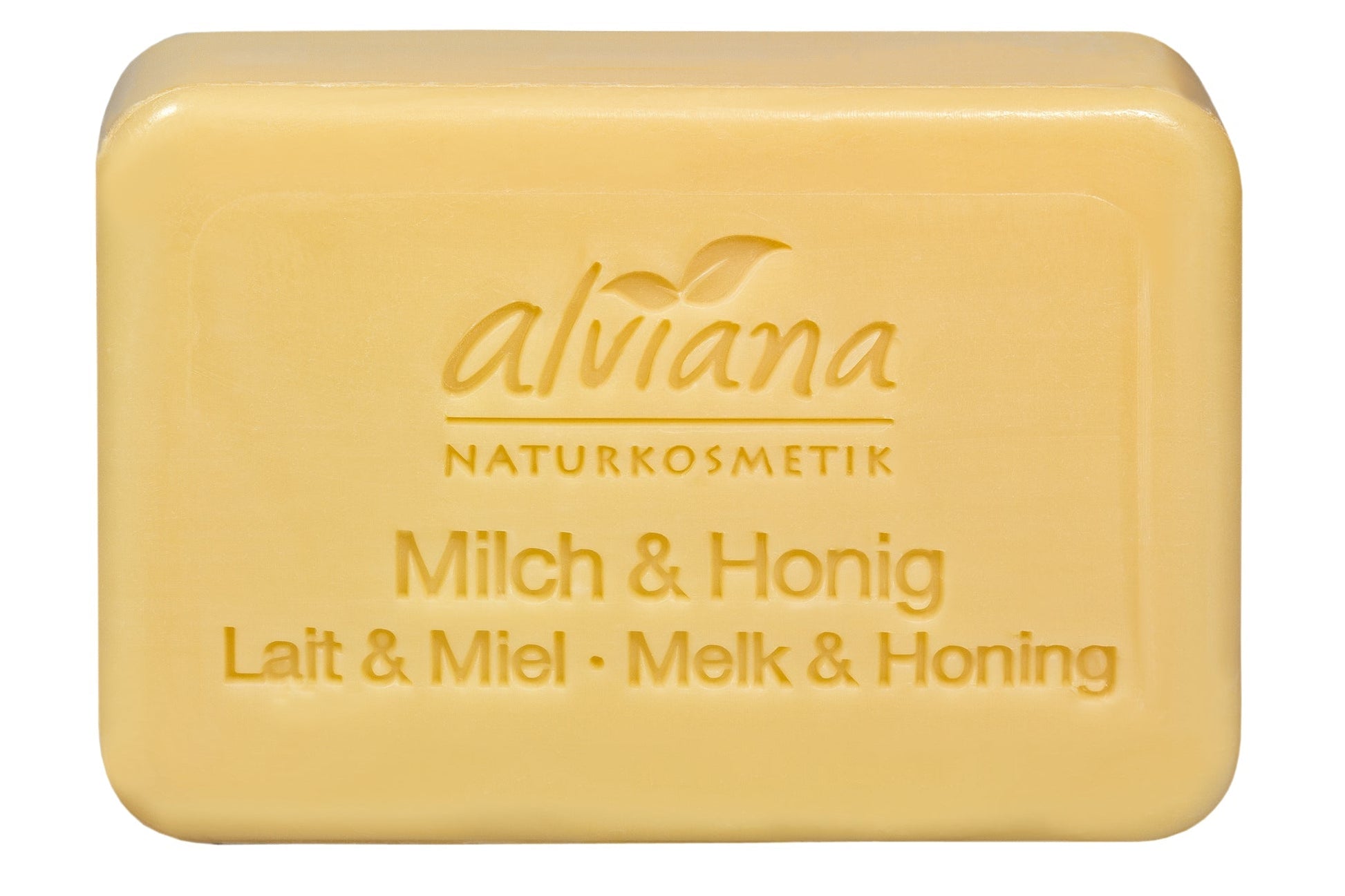Savon Végétal Lait et Miel - 100 g - Alviana